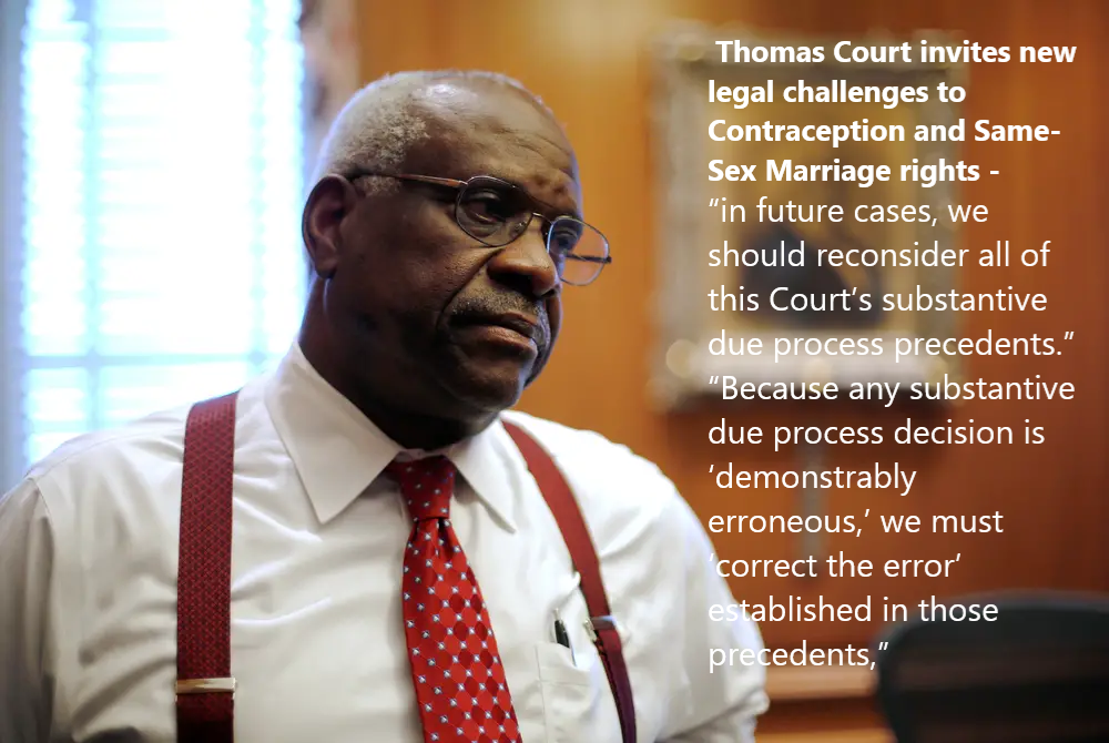 Justice Thomas on Dobbs